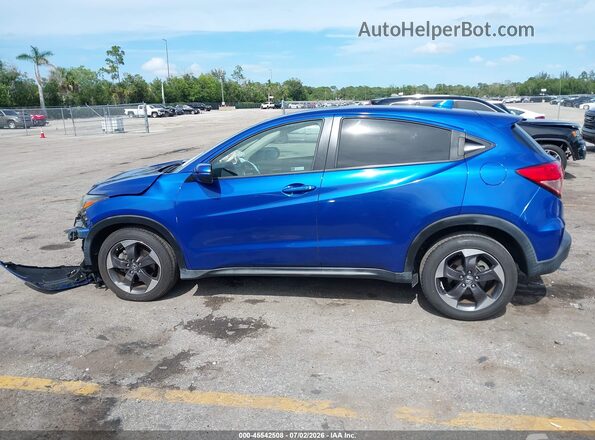 3CZRU5H55JM712019 2018 HONDA HR-V Синий 