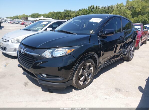 3CZRU5H55JM723215 2018 HONDA HR-V Black Front left