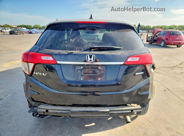 3CZRU5H55MM712235 2021 HONDA HR-V Black Вид ззаду