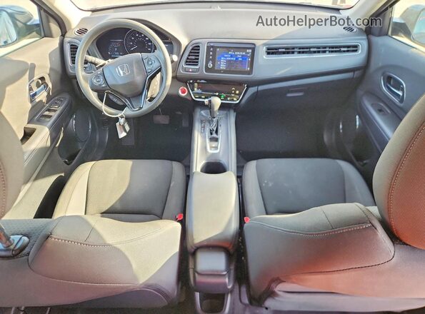3CZRU5H55MM712235 2021 HONDA HR-V Black Вид панелі приладів