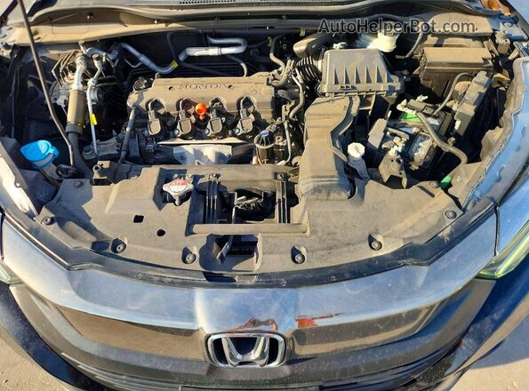 3CZRU5H55MM712235 2021 HONDA HR-V Black Вид задньої частини салону