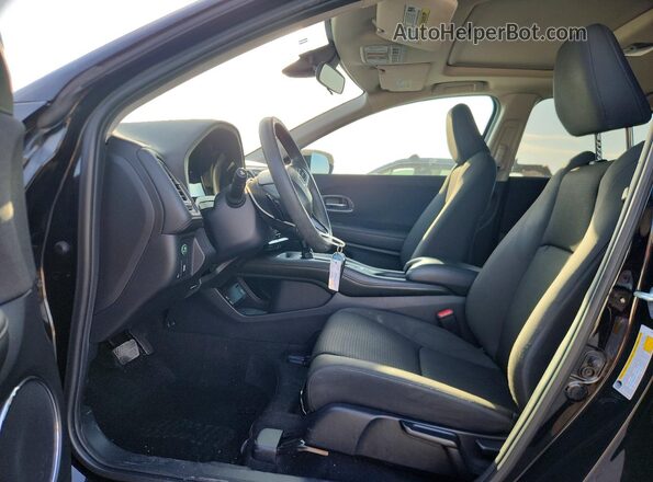 3CZRU5H55MM712235 2021 HONDA HR-V Black Вид салону спереду