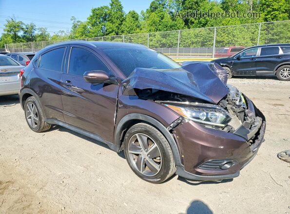 3CZRU5H55NM704363 2022 HONDA HR-V Purple Передня права чверть