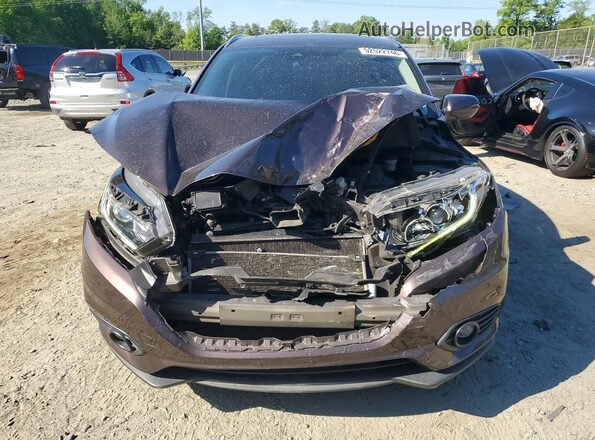 3CZRU5H55NM704363 2022 HONDA HR-V Purple Вид спереду