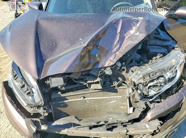 3CZRU5H55NM704363 2022 HONDA HR-V Purple Вид підкапотного простору