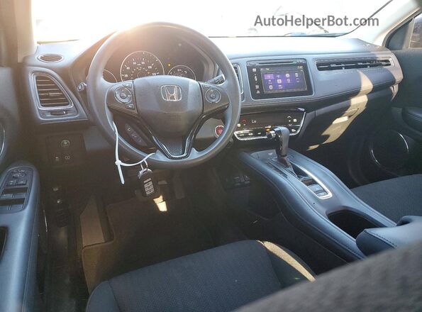 3CZRU5H56HM723721 2017 HONDA HR-V Black Dashboard view