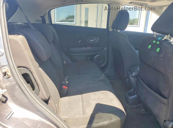 3CZRU5H56JM721876 2018 HONDA HR-V Gray უკანა სავარძლების ხედი
