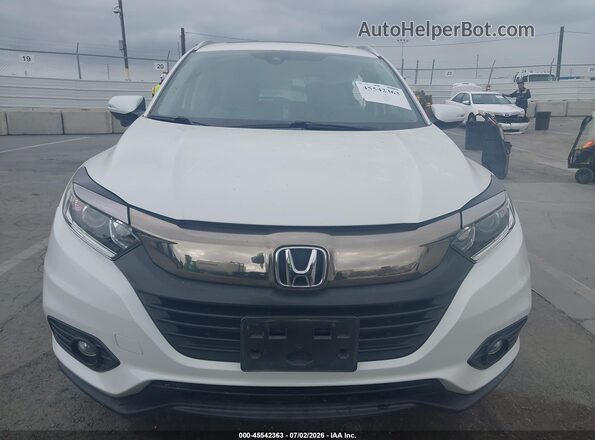 3CZRU5H56KM704349 2019 HONDA HR-V White Vista del cuadro de instrumentos
