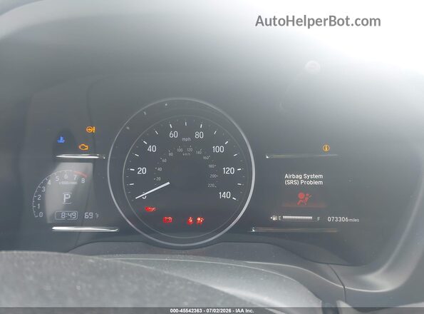 3CZRU5H56KM704349 2019 HONDA HR-V White Vista de los asientos traseros