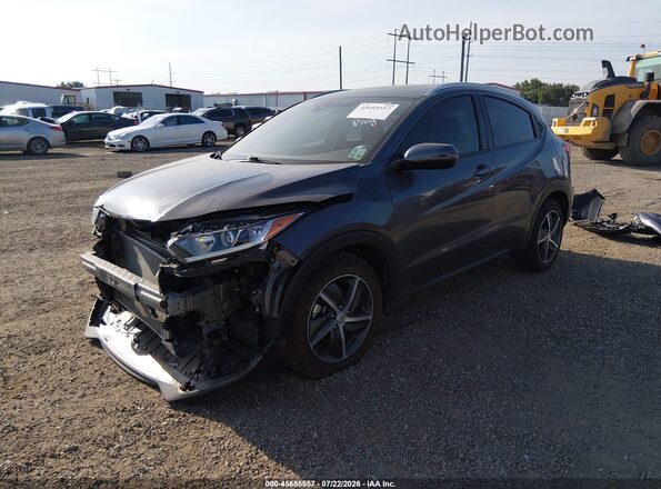 3CZRU5H56MM707979 2021 HONDA HR-V Gray Передня ліва чверть