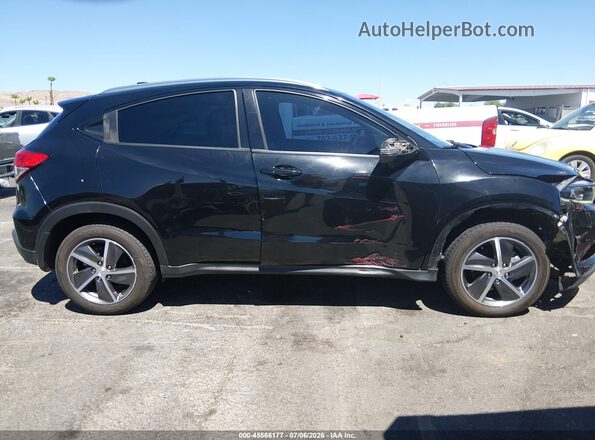 3CZRU5H56MM718173 2021 HONDA HR-V Черный Вид задней части салона