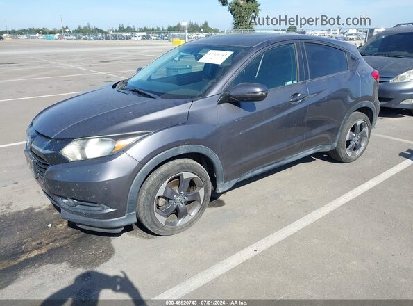 3CZRU5H57JM709378 2018 HONDA HR-V Blue Передня ліва чверть