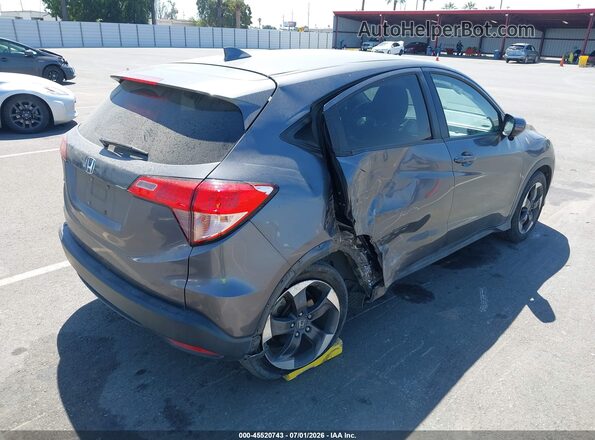 3CZRU5H57JM709378 2018 HONDA HR-V Blue Задня права чверть