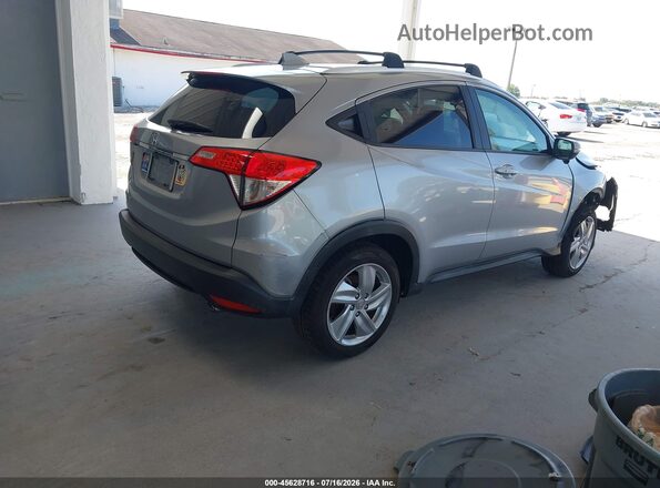 3CZRU5H57KM727977 2019 HONDA HR-V Silver Trasero derecho