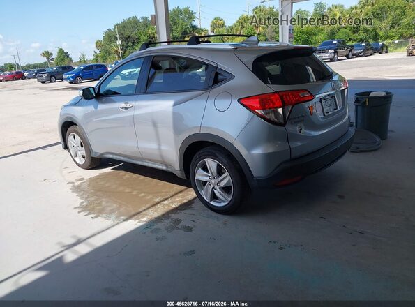 3CZRU5H57KM727977 2019 HONDA HR-V Silver Trasero izquierdo