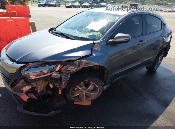 3CZRU5H57MM705187 2021 HONDA HR-V Gray Przód lewy