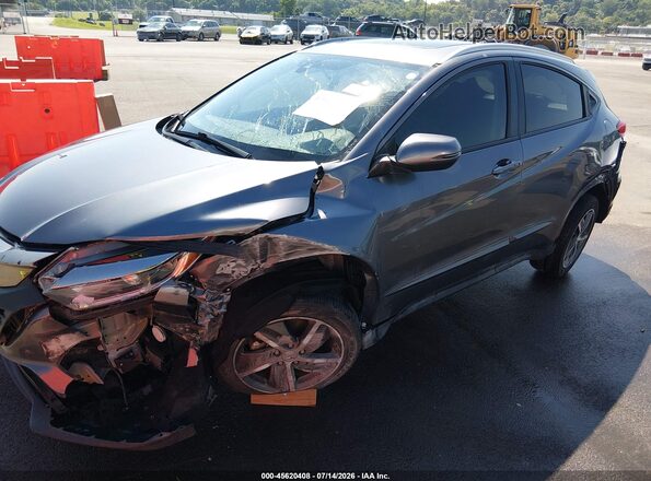 3CZRU5H57MM705187 2021 HONDA HR-V Gray Widok z przodu