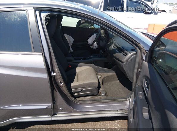 3CZRU5H57MM705187 2021 HONDA HR-V Gray Widok wnętrza z przodu