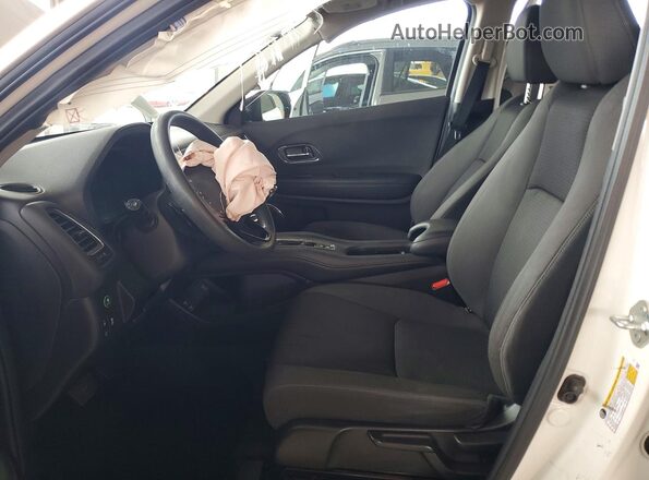 3CZRU5H57MM729036 2021 HONDA HR-V White Widok wnętrza z przodu