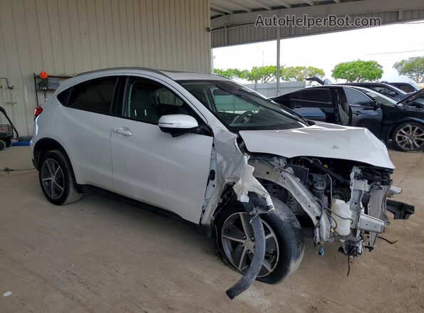 3CZRU5H57MM729036 2021 HONDA HR-V White Przód prawy