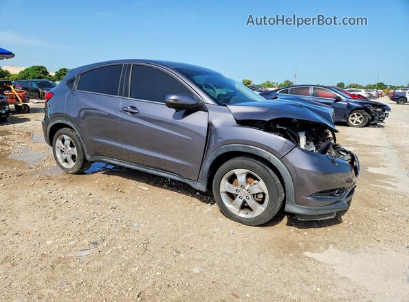 3CZRU5H58HM701574 2017 HONDA HR-V Gray Delantero derecho