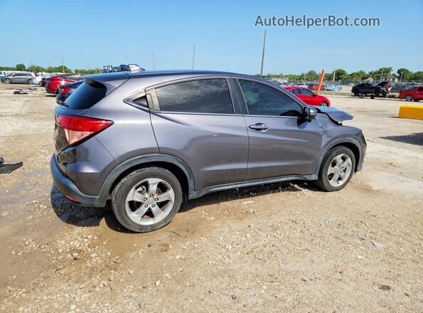 3CZRU5H58HM701574 2017 HONDA HR-V Gray Trasero derecho