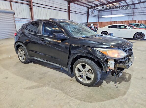 3CZRU5H58HM706189 2017 HONDA HR-V Черный Передняя правая четверть