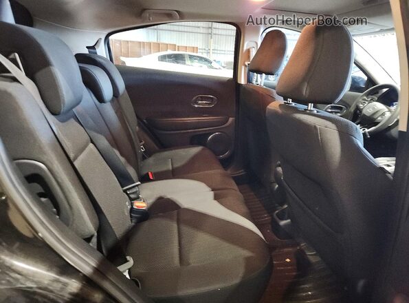 3CZRU5H58HM706189 2017 HONDA HR-V Черный Вид задней части салона