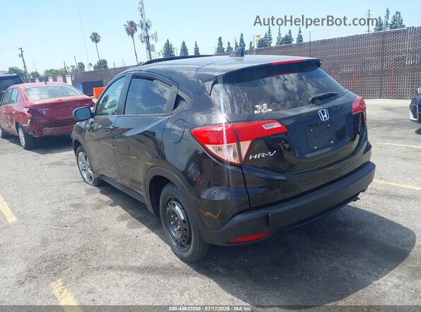 3CZRU5H58HM722733 2017 HONDA HR-V Черный Задняя левая четверть