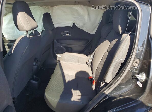 3CZRU5H58MM732625 2021 HONDA HR-V Black Հետևի նստատեղերի տեսք