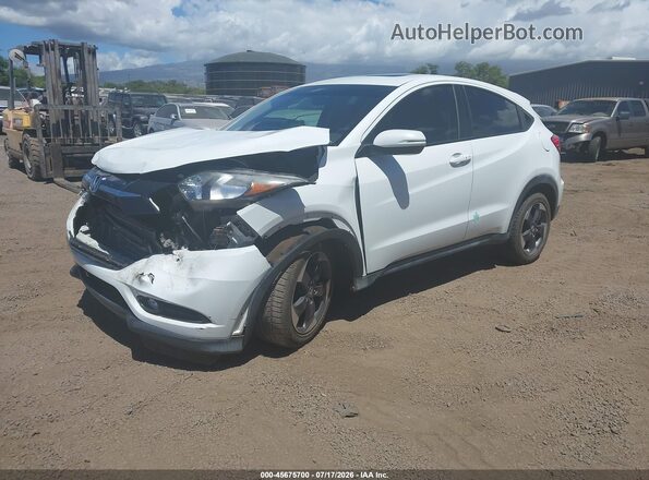 3CZRU5H59JM700276 2018 HONDA HR-V White Առջևի ձախ երեք քառորդ տեսարան