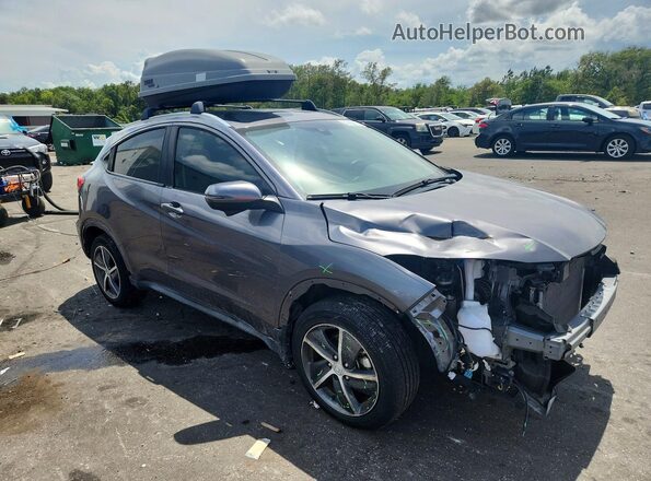 3CZRU5H59MM702193 2021 HONDA HR-V Серый Передняя правая четверть