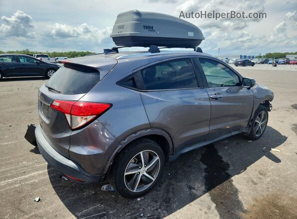 3CZRU5H59MM702193 2021 HONDA HR-V Серый Задняя правая четверть