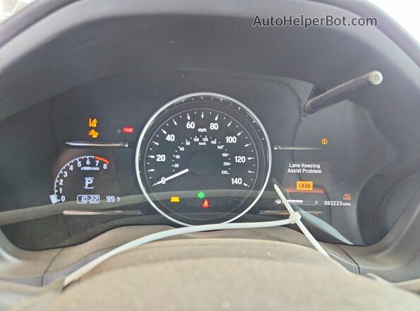 3CZRU5H5XKM708839 2019 HONDA HR-V Silver Вид щитка приладів