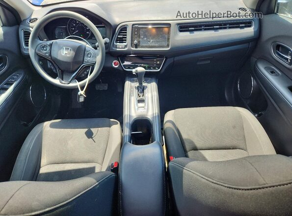 3CZRU5H5XLM700824 2020 HONDA HR-V Синий Вид панели приборов