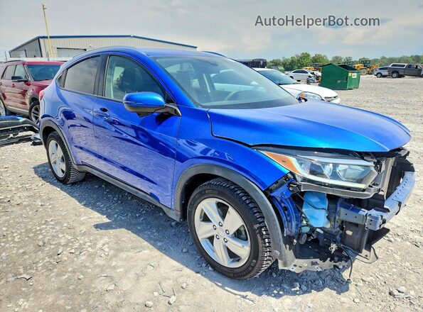 3CZRU5H5XLM700824 2020 HONDA HR-V Синий Передняя правая четверть