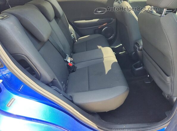 3CZRU5H5XLM700824 2020 HONDA HR-V Синий Вид задних сидений