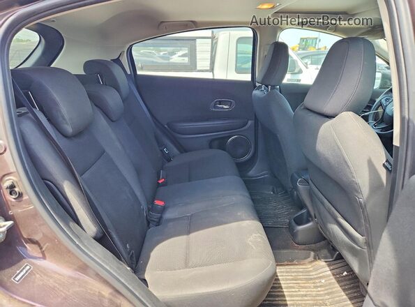 3CZRU5H5XLM711452 2020 HONDA HR-V Purple Вид задніх сидінь