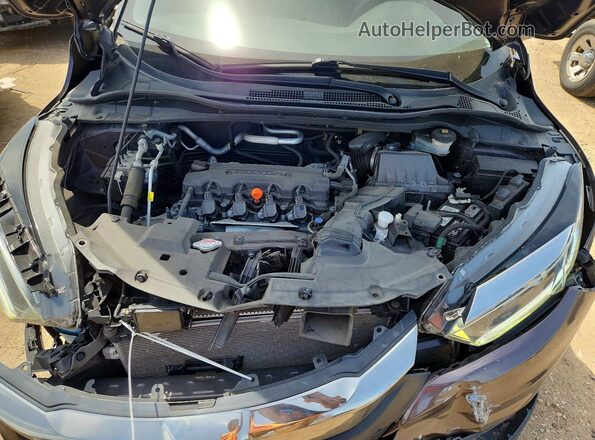 3CZRU5H5XLM711452 2020 HONDA HR-V Purple Вид задньої частини салону