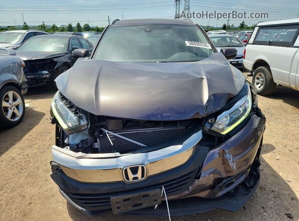 3CZRU5H5XLM711452 2020 HONDA HR-V Purple Вид спереду