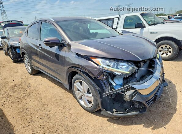 3CZRU5H5XLM711452 2020 HONDA HR-V Purple Передня права чверть