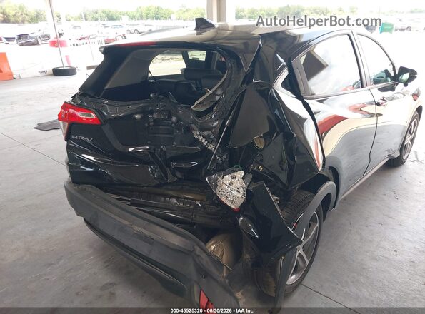 3CZRU5H70MM722057 2021 HONDA HR-V Black Widok z przodu