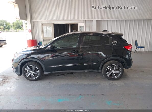 3CZRU5H70MM722057 2021 HONDA HR-V Black Widok wnętrza 360 stopni