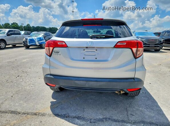 3CZRU5H71GM722797 2016 HONDA HR-V Silver Вид ззаду