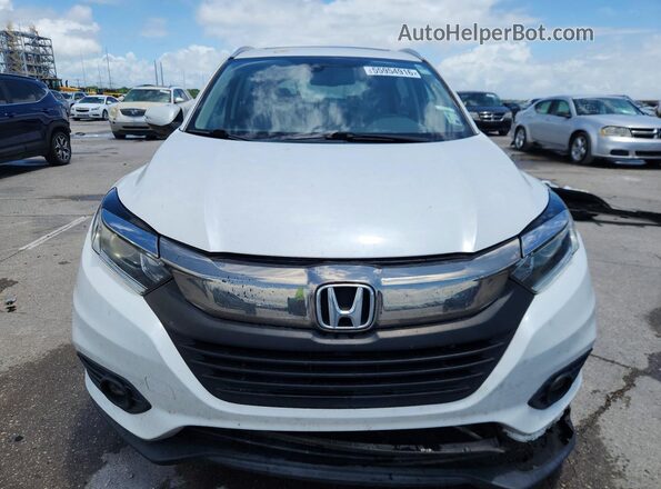 3CZRU5H71KM714269 2019 HONDA HR-V White Widok z przodu