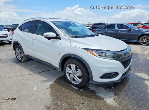 3CZRU5H71KM714269 2019 HONDA HR-V White Przód prawy