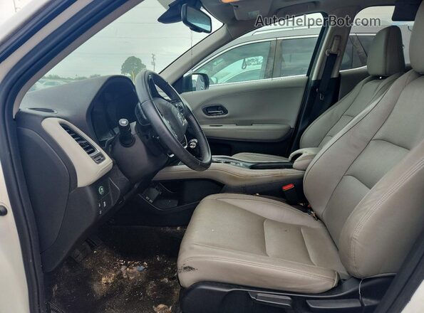 3CZRU5H71KM714269 2019 HONDA HR-V White Widok wnętrza z przodu