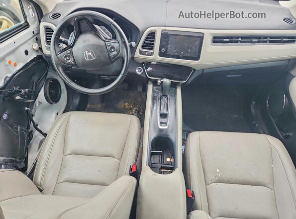 3CZRU5H71KM714269 2019 HONDA HR-V White Widok deski rozdzielczej