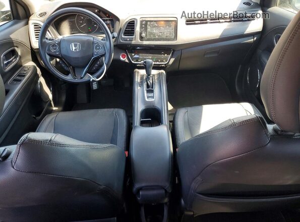 3CZRU5H71MM722102 2021 HONDA HR-V Black Vista del salpicadero
