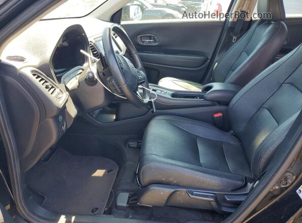 3CZRU5H71MM722102 2021 HONDA HR-V Black Vista interior delantera
